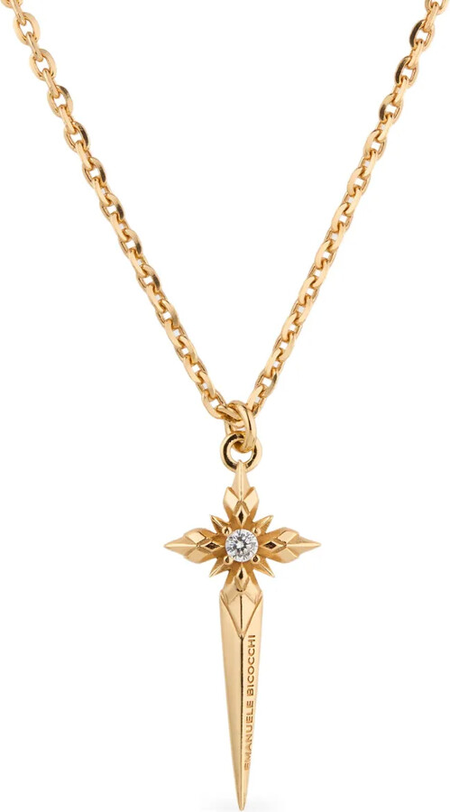 Emanuele Bicocchi Stella Ventis dagger necklace