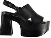 Thumbnail for your product : Jeffrey Campbell Womens Cecilia Block Heeled Summer Casual Platform Shoes