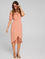 Thumbnail for your product : Dotti Camille Off The Shoulder Midi