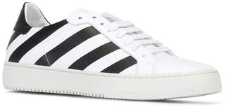 Off-White diagonal stripe sneakers