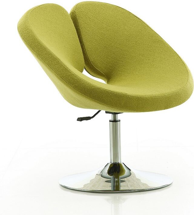 Manhattan Comfort Perch Adjustable Faux Leather Accent Chair