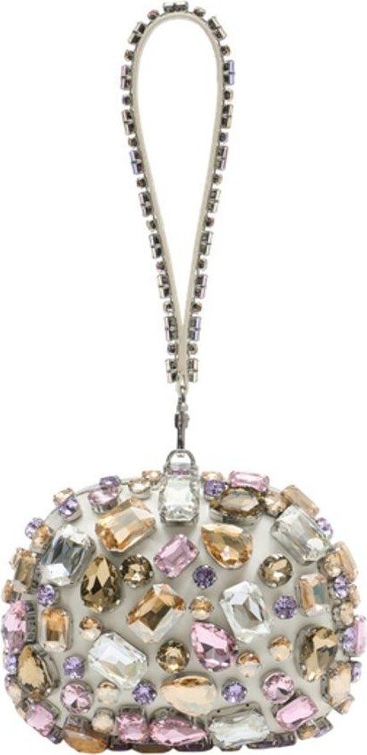 Self-Portrait Top Handle Clutch