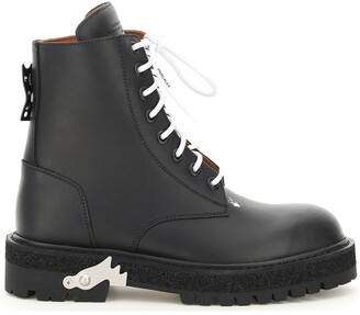 off white sample boots