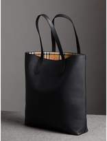 Thumbnail for your product : Burberry Graffiti Print Bonded Leather Tote