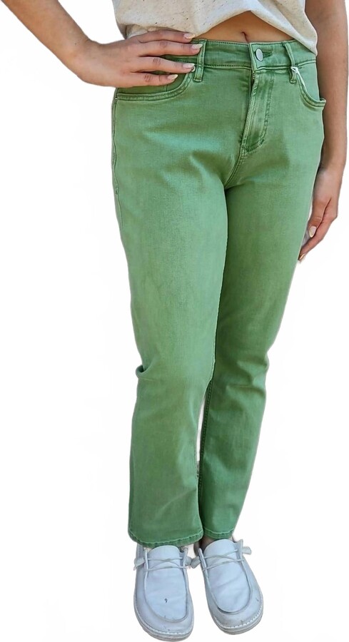 DEAR JOHN DENIM Blaire Straight Jeans In Green