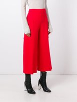 Thumbnail for your product : MSGM wide leg cropped trousers