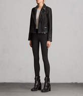 Thumbnail for your product : AllSaints Cargo Leather Biker Jacket