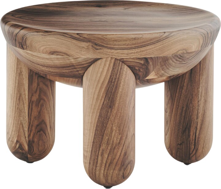 Contemporary Coffee Or Side Table 'freyja 1' By Noom, Walnut