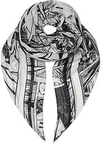 Thumbnail for your product : McQ Manga-print scarf