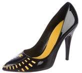 Thumbnail for your product : Chanel CC Patent Leather Pumps