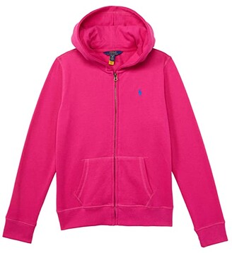 Polo Ralph Lauren Kids Fleece Full Zip Hoodie (Little Kids/Big Kids) Girl's  Clothing - ShopStyle