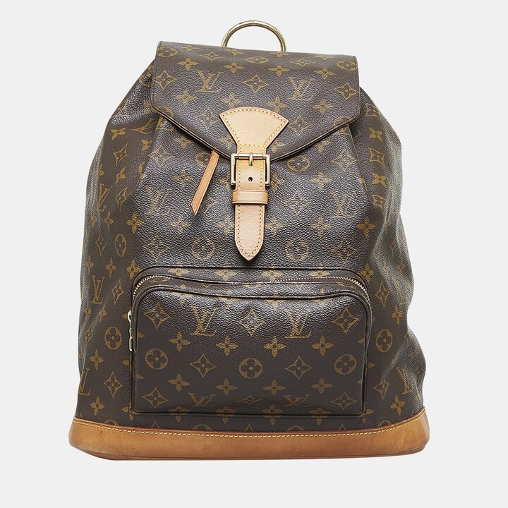 Louis Vuitton Brown Monogram Montsouris GM - ShopStyle Backpacks