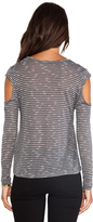 Thumbnail for your product : LnA Nocturnal Long Sleeve Top