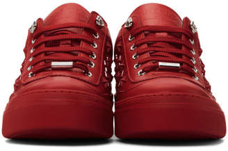 Jimmy Choo Red Stars Ace Sneakers