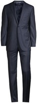 Thumbnail for your product : Canali Modern-Fit Glencheck Wool Suit