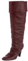 Thumbnail for your product : Giuseppe Zanotti Leather Slouch Boots Brown