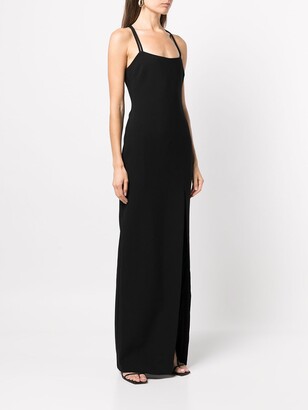 LIKELY Zona slit-detail gown