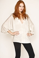 Thumbnail for your product : Gypsy 05 Silk Jersey V-Neck in Concrete
