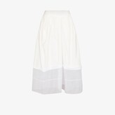 Thumbnail for your product : Rosie Assoulin Pleated Full Maxi Skirt
