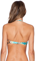 Thumbnail for your product : Luli Fama Caribe Mon Amour Bandeau Bikini Top