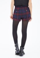 Thumbnail for your product : Forever 21 Tartan Plaid Cuffed Shorts