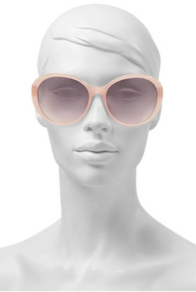 Victoria Beckham Round-Frame Acetate Sunglasses