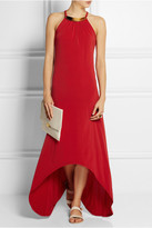 Thumbnail for your product : MICHAEL Michael Kors Metal-detailed stretch-jersey maxi dress