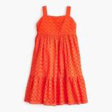 Thumbnail for your product : J.Crew Girls' eyelet dress
