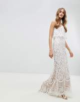 Thumbnail for your product : Jarlo All Over Lace Bandeau Maxi Dress