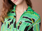 Thumbnail for your product : Diane von Furstenberg Collared Wrap Dress Cover-Up