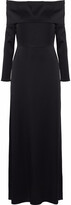 Thumbnail for your product : Theory Off-the-shoulder Crepe Maxi Dress