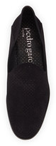 Thumbnail for your product : Pedro Garcia Yara Perforated Suede Loafer, Black