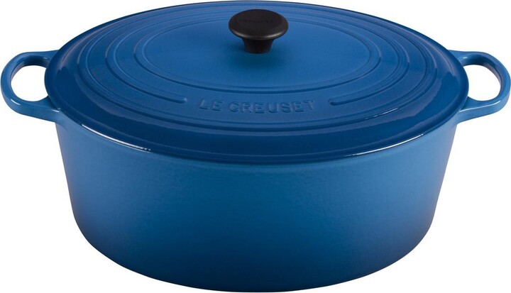 Le Creuset 15.5 Quart Enameled Cast Iron Oval Dutch Oven