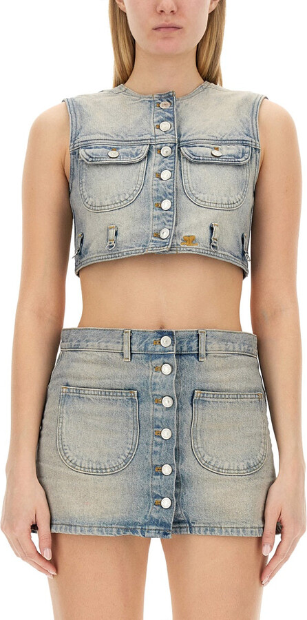 Courreges Top Cropped