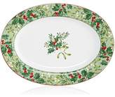 Thumbnail for your product : 222 Fifth Christmas Foliage Platter