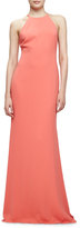 Thumbnail for your product : Badgley Mischka Sleeveless Halter Gown