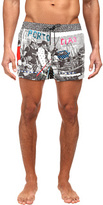 Thumbnail for your product : Dolce & Gabbana Printed Swim Trunk Men's Swimwear