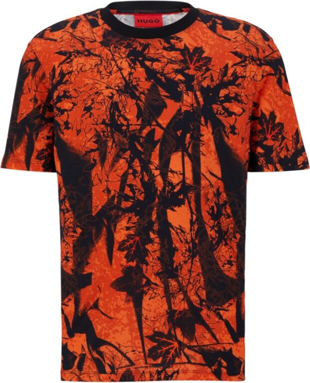 BOSS Men's Orange T-shirts |