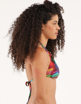 Thumbnail for your product : Hurley Nebula Ruched Triangle Bikini Top
