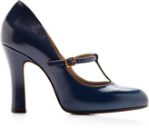 Thumbnail for your product : Marc Jacobs Leather Mary-Jane Pumps
