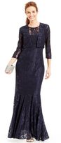 Thumbnail for your product : Alex Evenings Petite Sequin Lace Mermaid Gown and Jacket