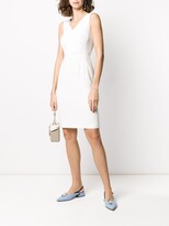 Thumbnail for your product : Blanca Vita Sleeveless Fitted Midi Dress