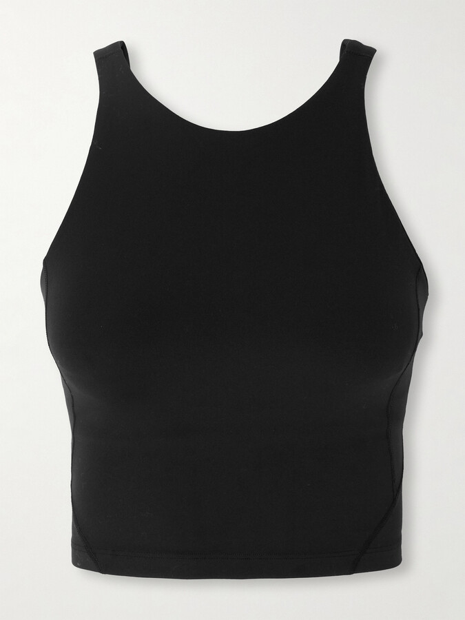Lululemon Yoga Align™ C/d Cropped Nulu™ Tank - Black