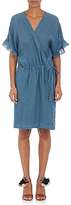 Thumbnail for your product : Masscob WOMEN'S LINEN-BLEND RUFFLE-TRIMMED WRAP DRESS