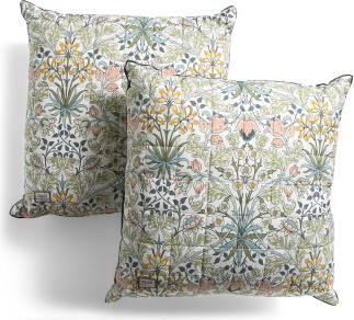 TJMAXX 2Pk 24.5X24.5 200Tc Hyacinth Pillows, Cotton