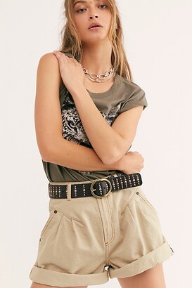 Fp Collection Electra Studded Leather Belt