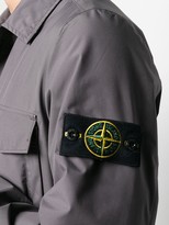 Thumbnail for your product : Stone Island Overshirt Panelled Jacket