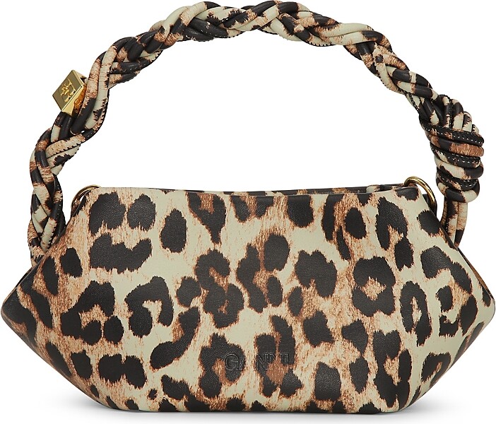 Ganni Animal Print Mini Bou Bag