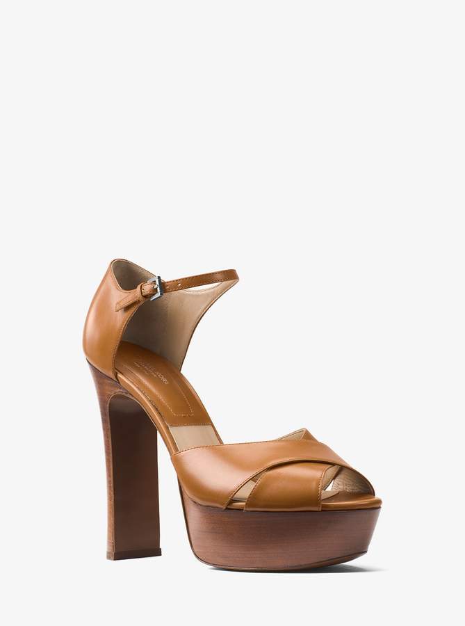 michael kors burke platform