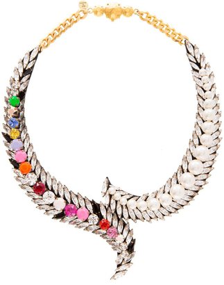 Shourouk Piuma Coloured Necklace